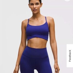 Lululemon Athletica Deep Blue Sports Bra